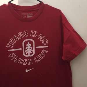 Nike - “There Is No Finish Line” Red TShirt